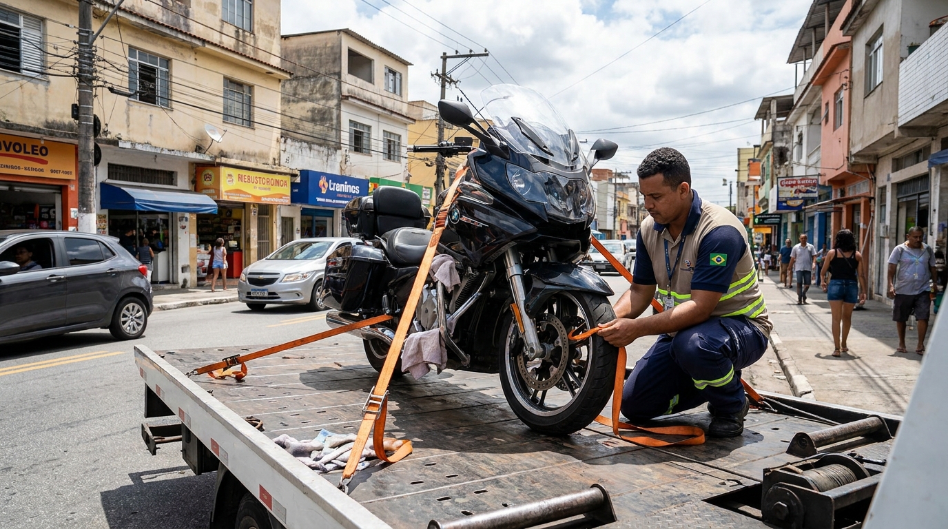 Guincho para Moto em Cascavel‑PR